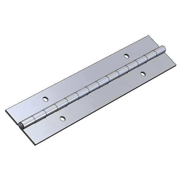 Taco Marine H14-0200A72-1 Annealed, Stainless Steel Piano Hinge, 2"W x .040" AWG x 72"L, Ret. Pkg. H14-0200A72-1 - main